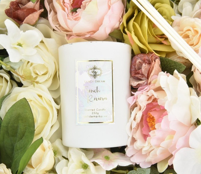 Бергамот и Мускус Свеча Ароматическая (1шт)