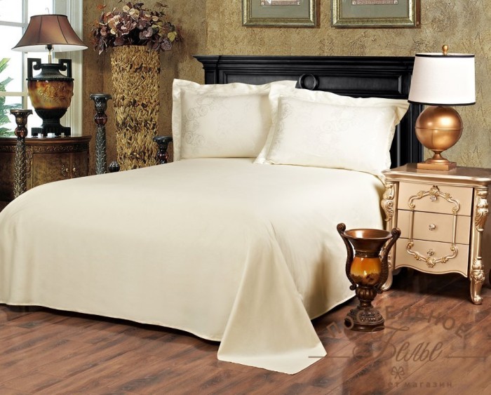 Лукреция №3 Жаккард Евро Комплект постельного белья