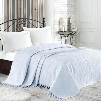 Покрывала Турция NICE BED SPREAD LightBLUE-220x240