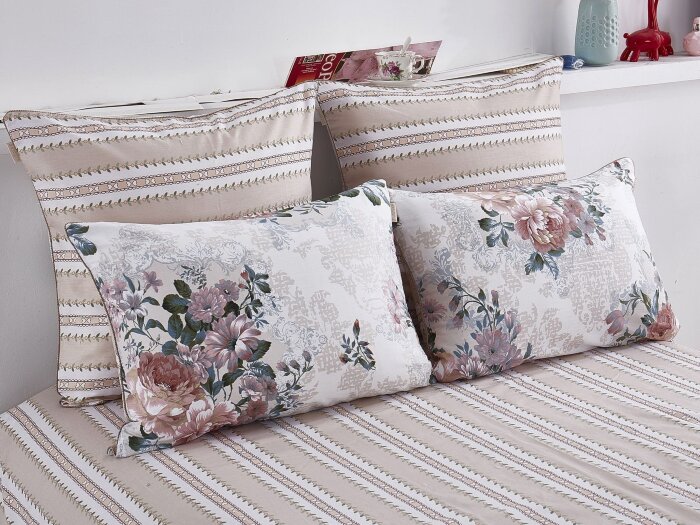 Комплекты для сна Верона (бежевый) Print Cotton Евро