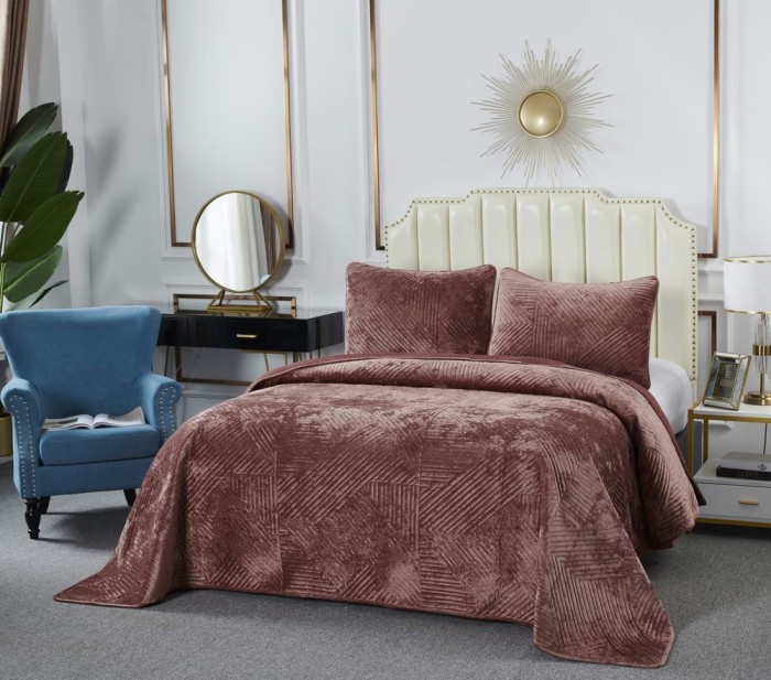 Патрисия (терракот) Покрывало 160х220