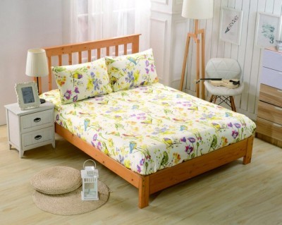 Простынь на резинки сатин печатный PCT-R-223 200x200