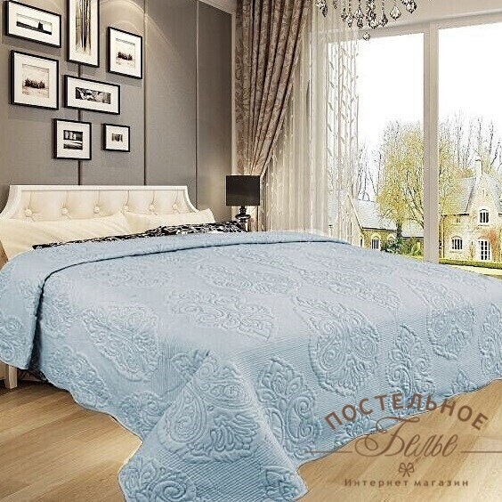 Покрывало DA Classic 35-4-230 светло-голубое