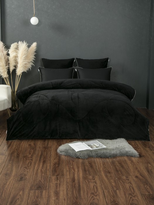 Комплекты для сна Виши (черный опиум) АВС Cotton Полуторный