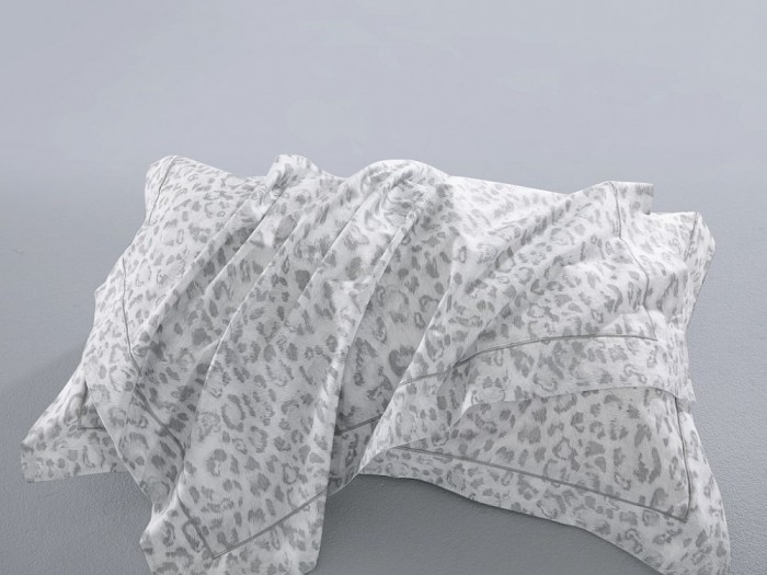 Комплект с летним одеялом одеялом из сатина с лазерной печатью 200х220 см, 2339-OMP/160