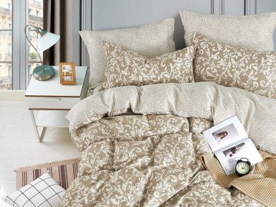 Постельное белье Asabella 1495-6 евро печатный сатин