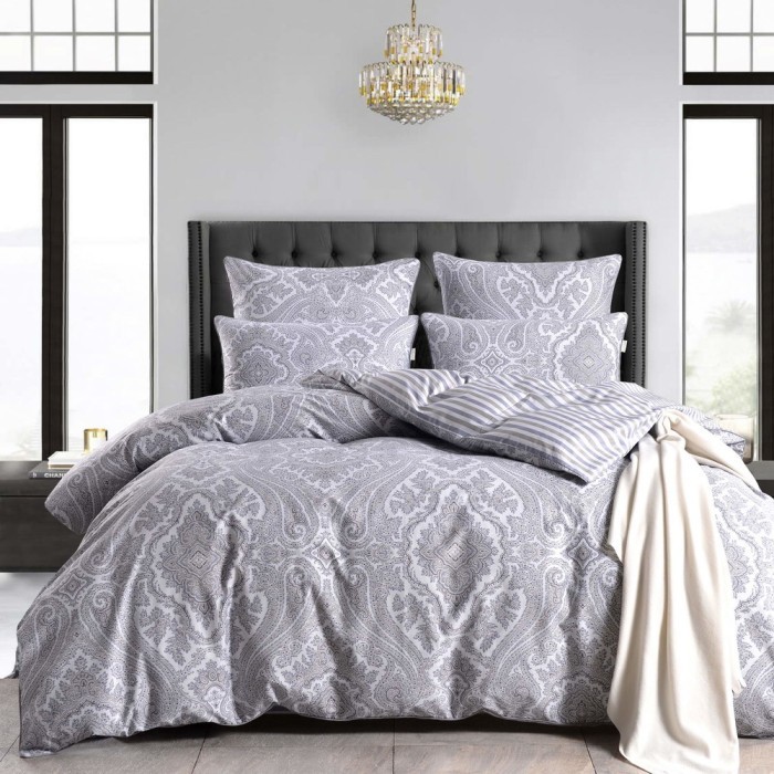 Оксар Комплект постельного белья сатин Евро 4н