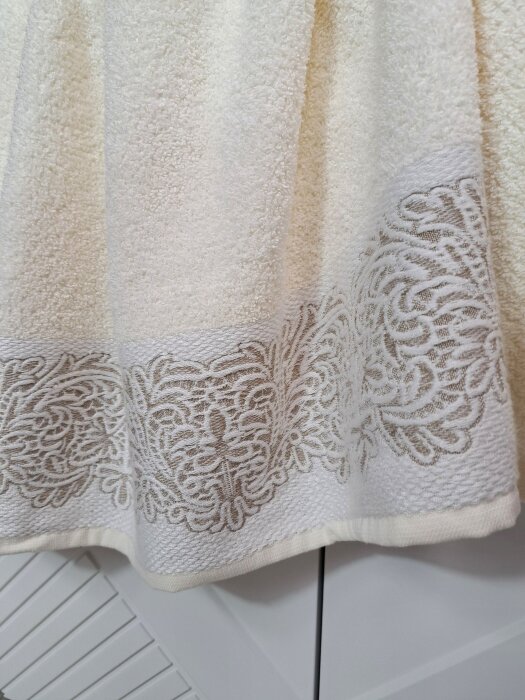 К-т полотенец Dolce (молоко) 70х140см(1),50х90см(1)