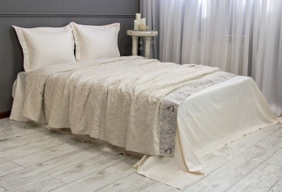 Ванда (бежевый жемчуг) комплект с покрывалом евро