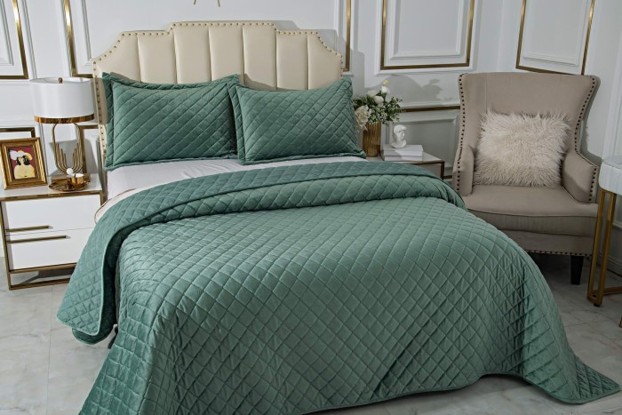 Натаниэль (изумруд) Покрывало 240х260