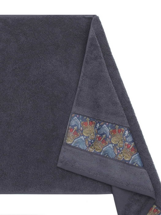 Hamlet (синее) 70х140 Полотенце Махровое