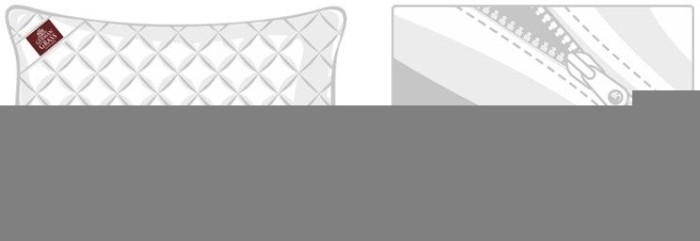 Подушка антиаллергенная 95С Grass (70 x 70) Упругая