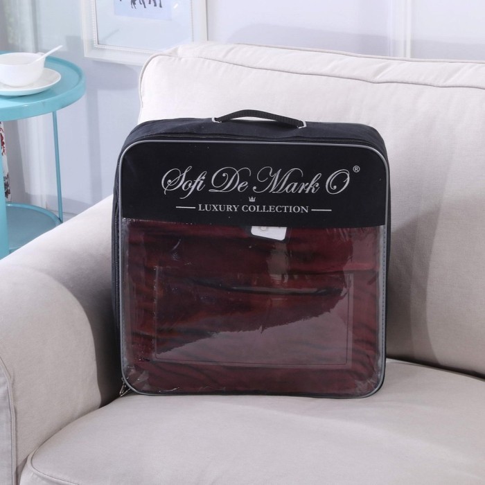 Марсель (бордо) Покрывало 220х240