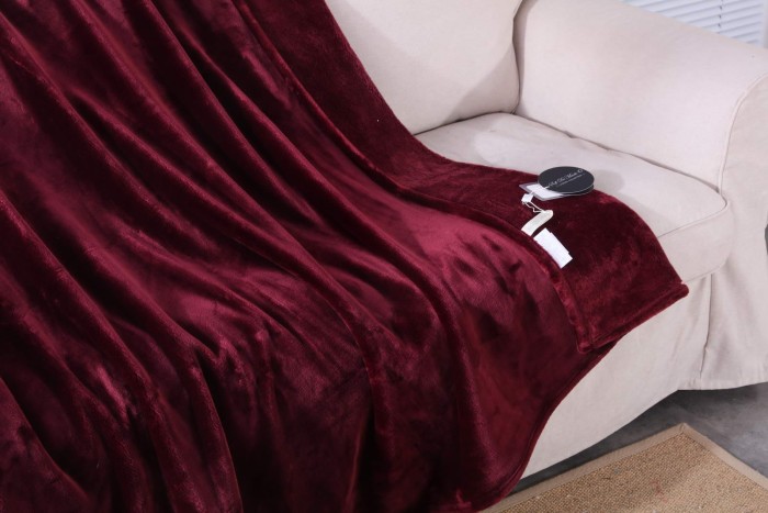 Марсель (бордо) Покрывало 220х240