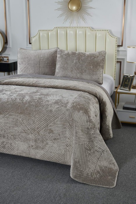 Патрисия (беж) Покрывало 160х220