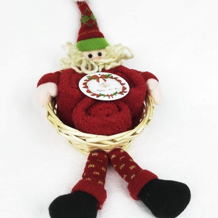 Санта (красный) Набор 30х30(3шт)