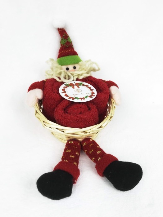 Санта (красный) Набор 30х30(3шт)