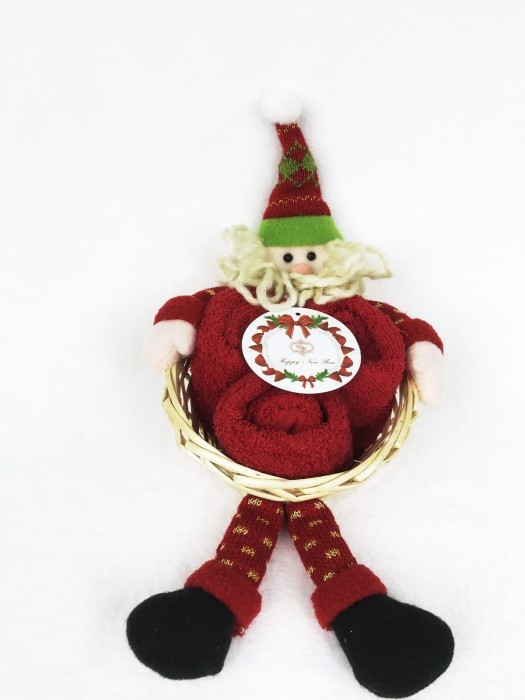 Санта (красный) Набор 30х30(3шт)