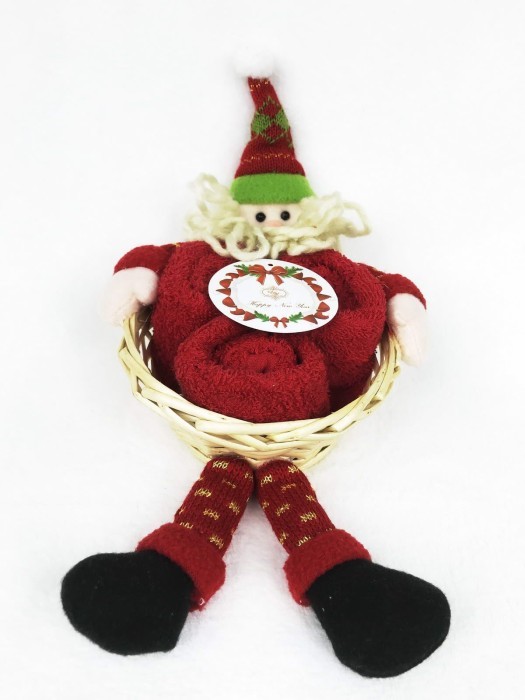 Санта (красный) Набор 30х30(3шт)