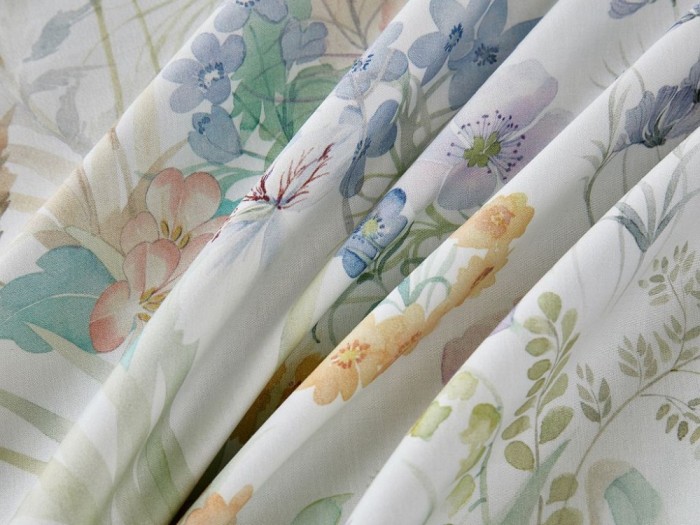 Комплект евро с летним одеялом из фланели-тенсел 200х220 см, 2267-OMP 