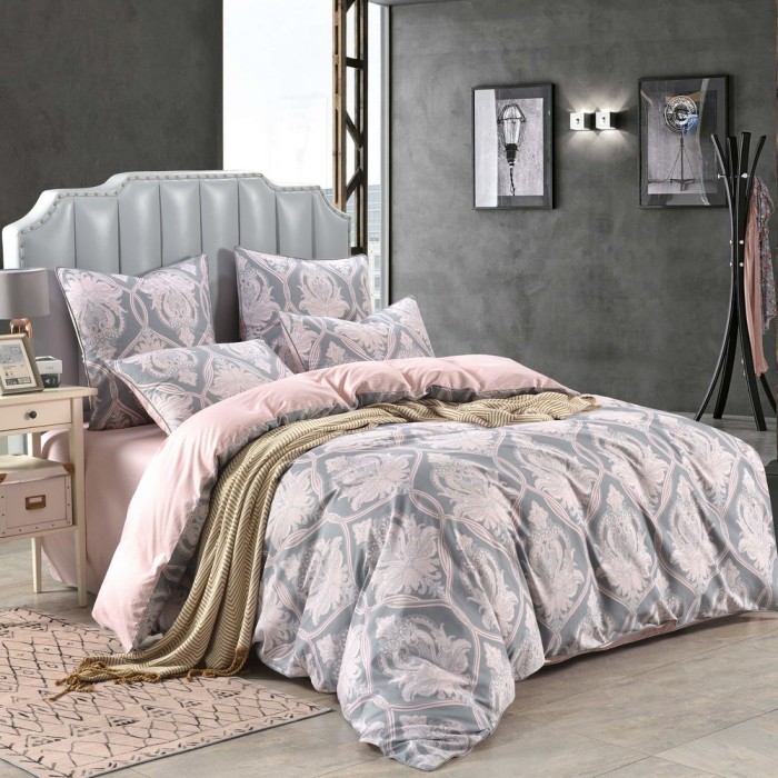 Ифран Комплект постельного белья сатин Евро 4н