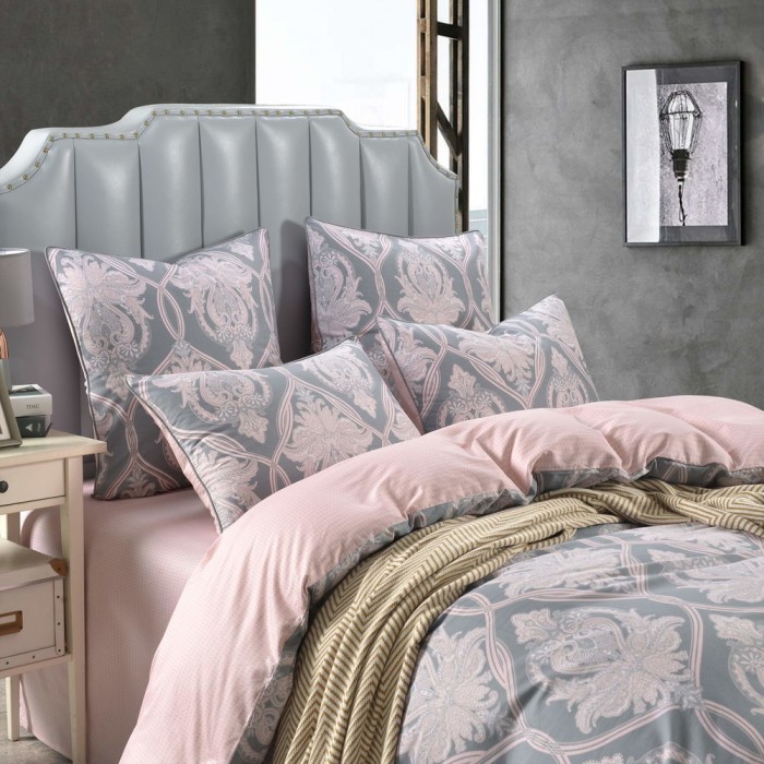 Ифран Комплект постельного белья сатин Евро 4н