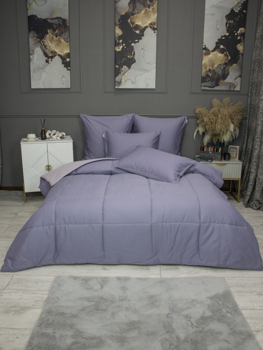 Комплекты для сна Шеффилд (пыльная орхидея латте) Cotton Евро