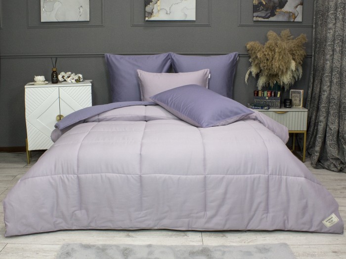 Комплекты для сна Шеффилд (пыльная орхидея латте) Cotton Евро