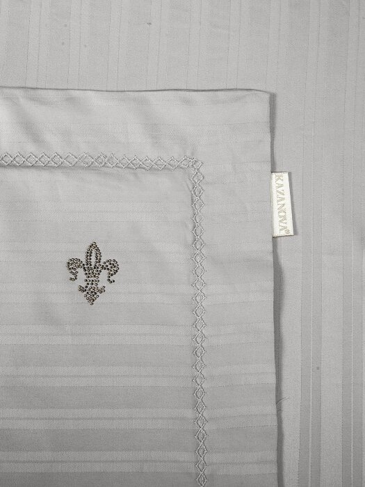 Комплекты для сна Stripe Royal (платина) Egypt Cotton Евро K-ЕВРО-3081 к-т