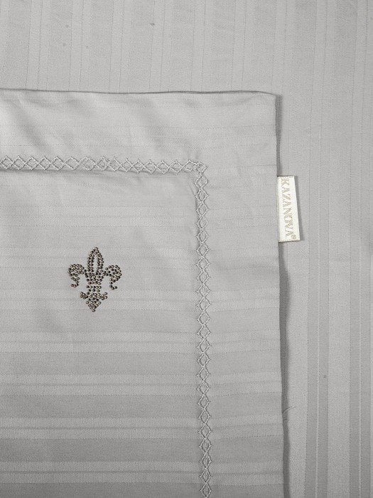 Комплекты для сна Stripe Royal (платина) Egypt Cotton Евро K-ЕВРО-3081 к-т