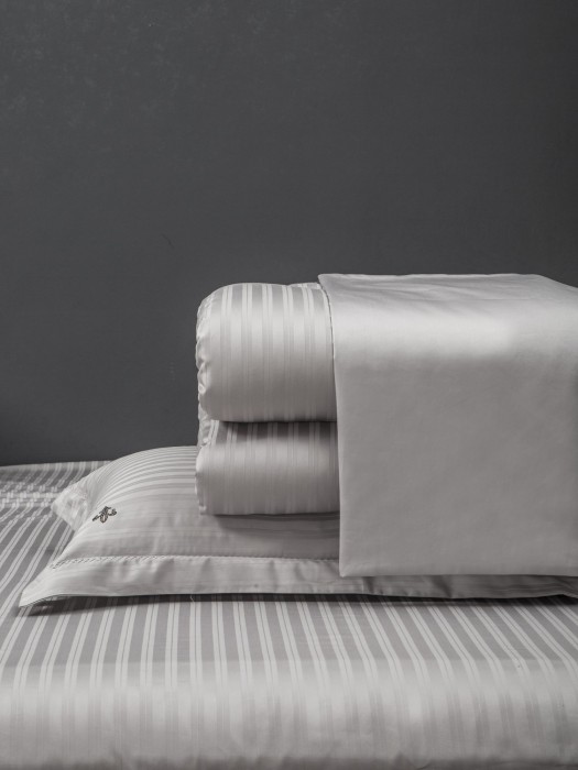 Комплекты для сна Stripe Royal (платина) Egypt Cotton Евро K-ЕВРО-3081 к-т