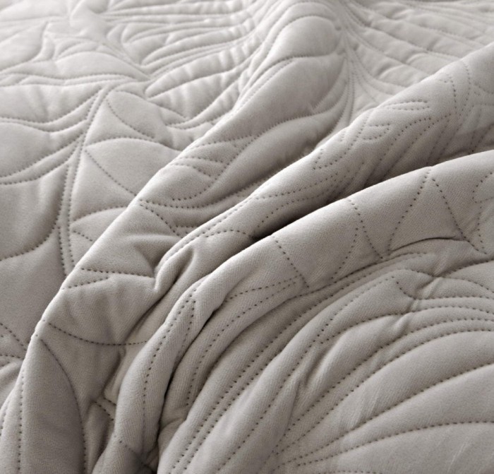 Глория (серебро) Покрывало 160х220