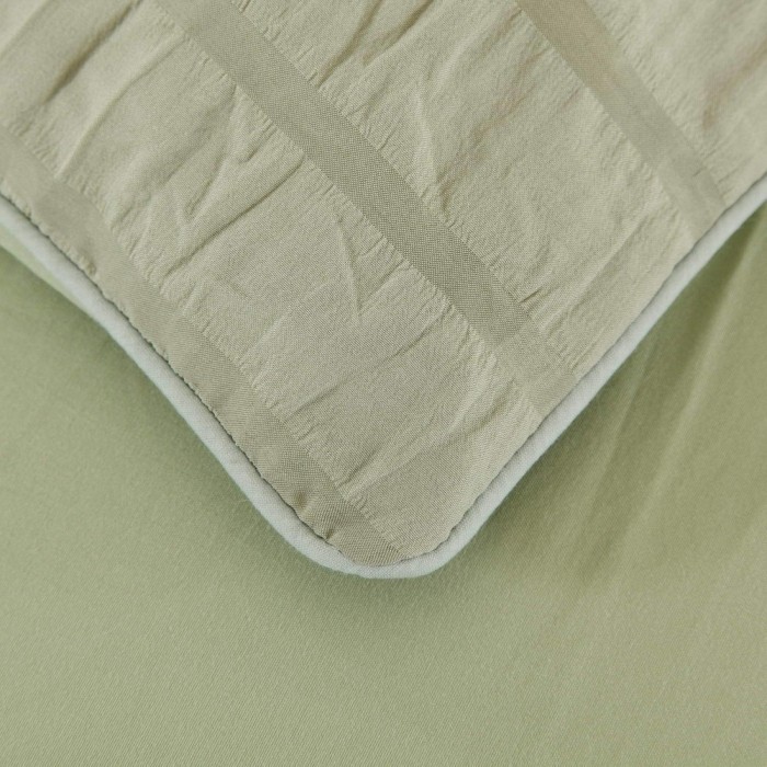 Найтири (фисташка) Комплект постельного белья Евро