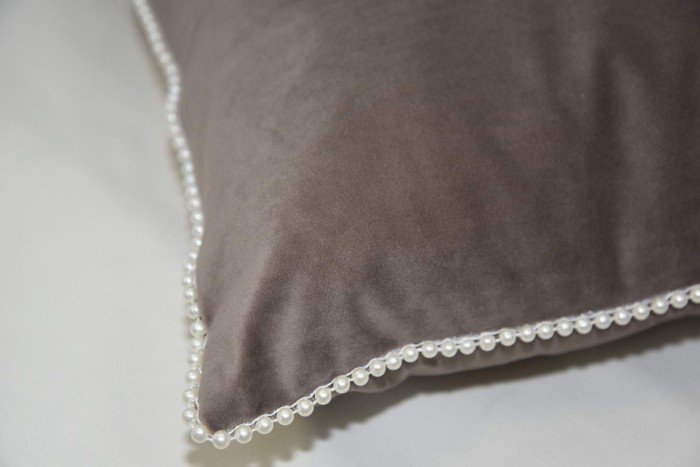 Рошель (серая) Наволочка 45х45