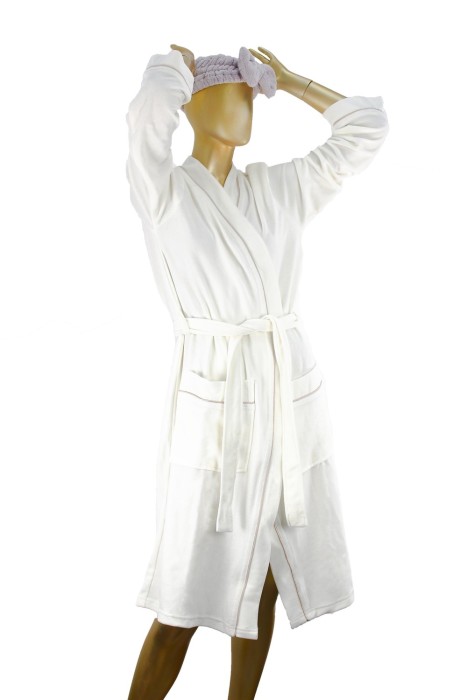 Венера M (белая) Халат велюровый