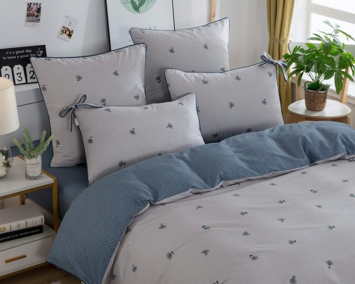 Хлоя №3 Комплект постельного белья сатин Евро 4н