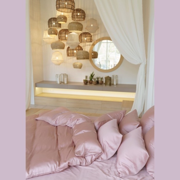 Постельное белье ROSE BRILLIANT GRASS Евро 50 х 70 см (2 шт), 70 х 70 см (2 шт)