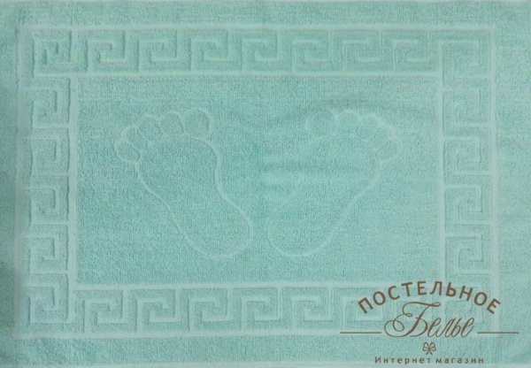 Коврики для ванной ROSEBERRY Kov pol Green-50x70