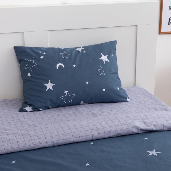Постельное бельё 1.5 сп LoveLife «Звездное небо», 143х215 см,150х214 см,50х70 см-1 шт