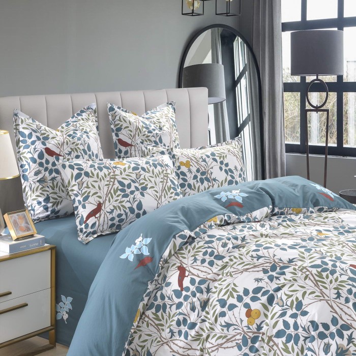 Ида Комплект постельного белья сатин Евро 4н