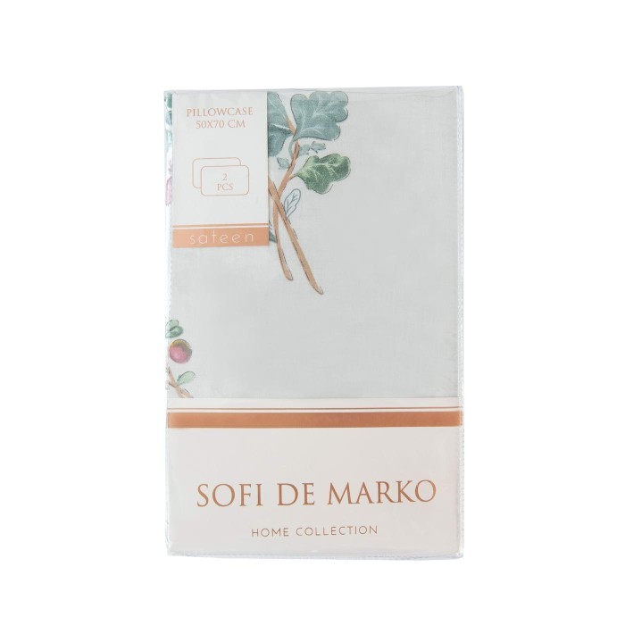 Спенсер (зеленый) Наволочка Сатин  50х70 (2шт)