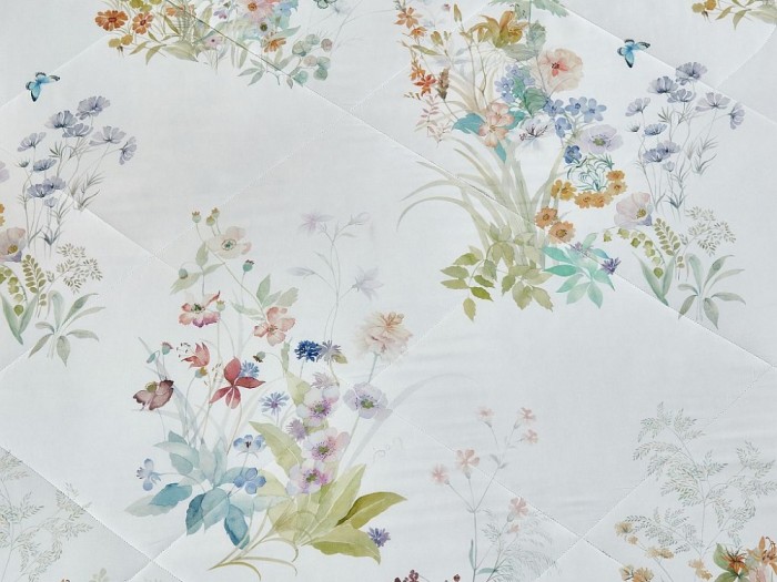 Комплект семейный с двумя летними летним одеялами из фланели-тенсел 160х220 см, 2267-2OSP 