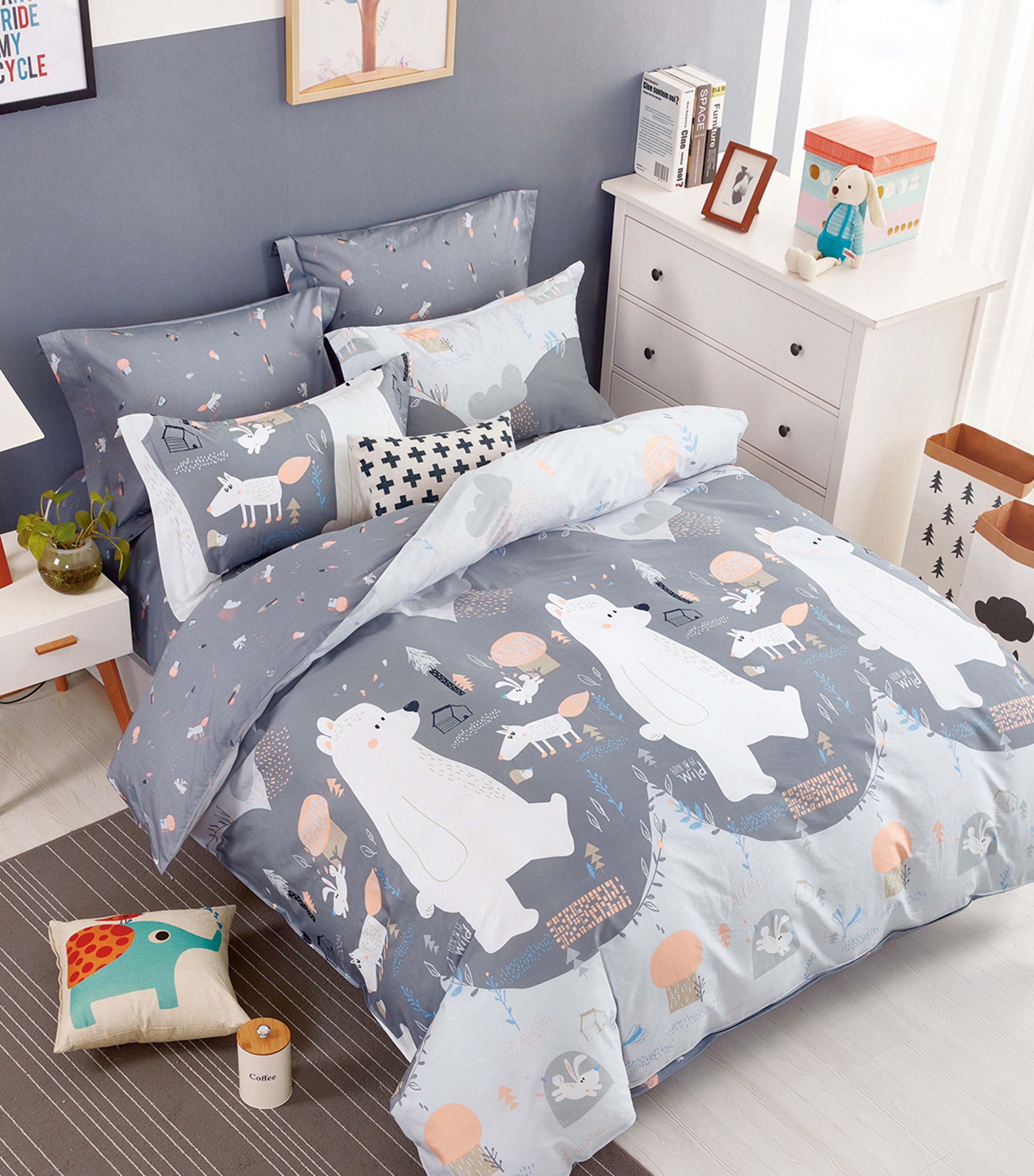 Постельное белье Twill 1,5 спальный наволочки 70x70 TPIG4-1346-70 КОД1050