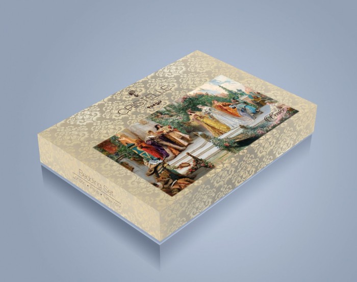 Постельное белье Cristelle Venice TJ113-63 евро 4 наволочки