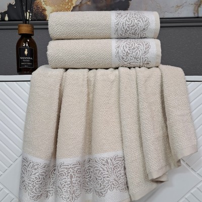 Полотенца Dolce (латте) 50х90см,70х140см