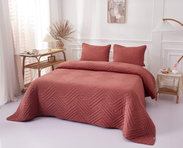 Мориц (терракот) Покрывало 230х250