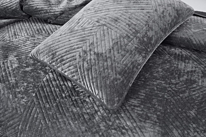 Патрисия (серая) Покрывало 160х220