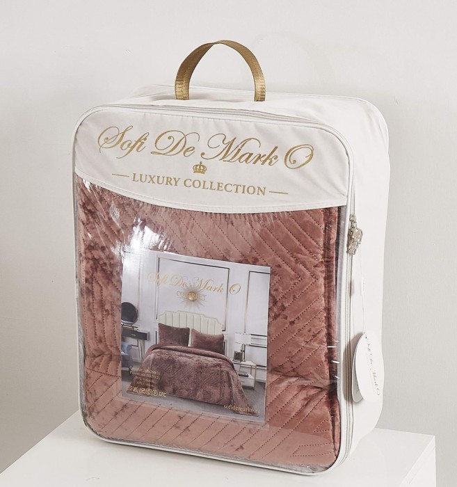 Патрисия (серая) Покрывало 160х220