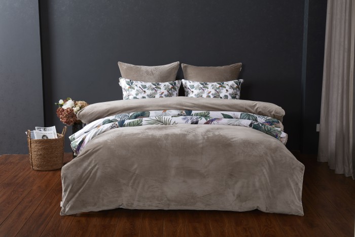 Комплекты постельного белья Колибри Каллиопа (бежевый жемчуг) Евро