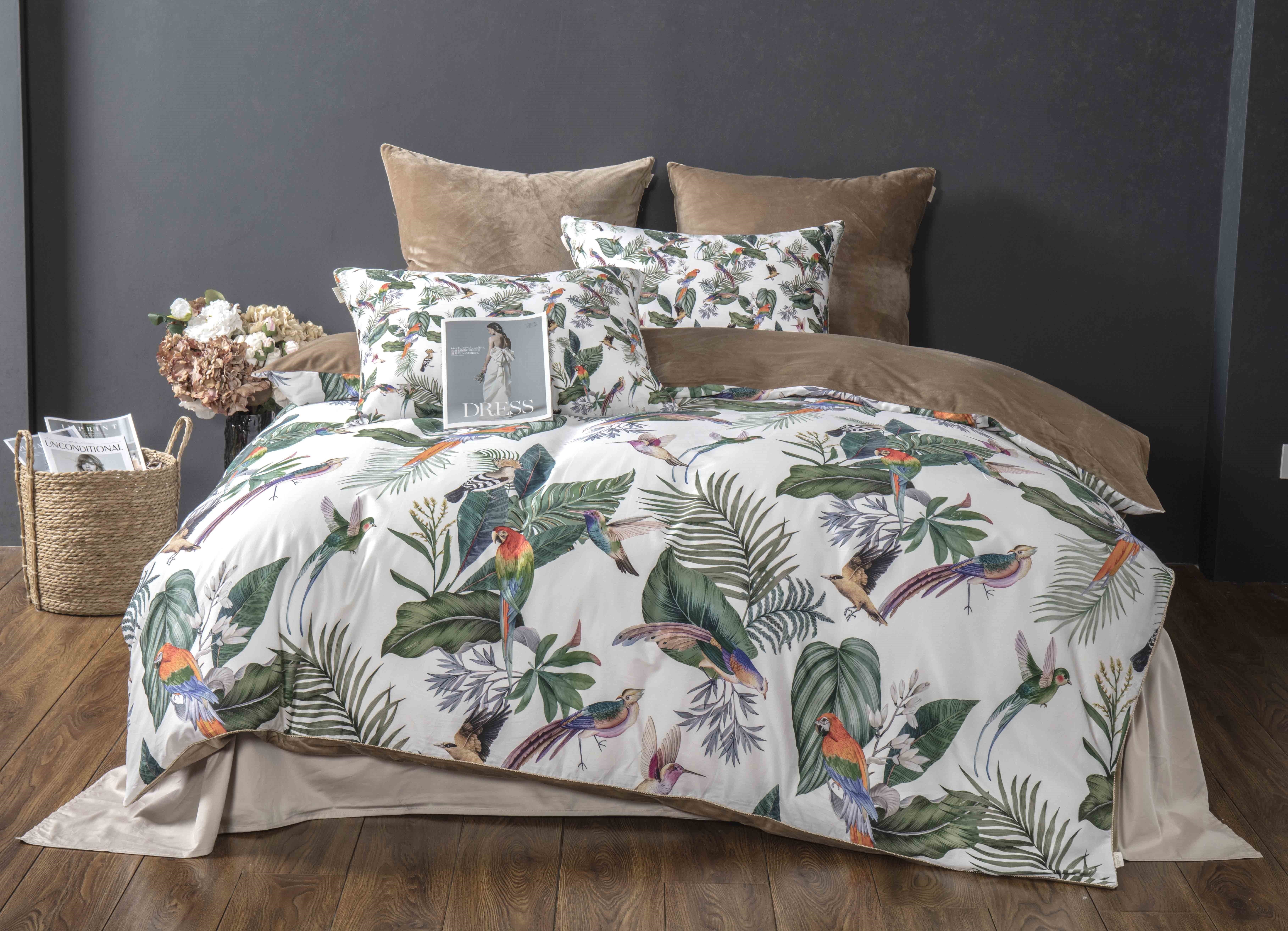 Комплекты постельного белья Колибри Каллиопа (бежевый жемчуг) Евро